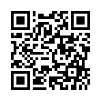 Flowing melodyQR code on download page