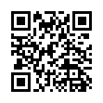 Sparrow twitterQR code on download page