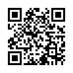 カラスの鳴き声のスマホ着信音ページのQRコード