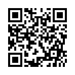 パフパフ・ポン！のスマホ着信音ページのQRコード