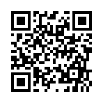 おはようございます。朝です。のスマホ着信音ページのQRコード