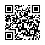 午前8時ですのスマホ着信音ページのQRコード