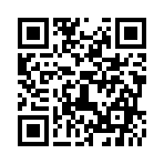 午後3時ですのスマホ着信音ページのQRコード