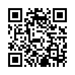 午後7時ですのスマホ着信音ページのQRコード