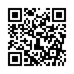 目覚まし時計のベルのスマホ着信音ページのQRコード