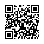 「Gメールが届きました。」のスマホ着信音ページのQRコード