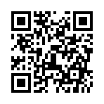 お知らせ音35のスマホ着信音ページのQRコード