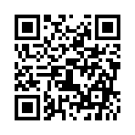 お知らせ音35のスマホ着信音ページのQRコード