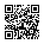 お知らせ音35のスマホ着信音ページのQRコード