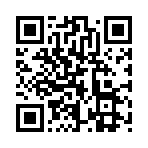 目覚まし時計のベルのスマホ着信音ページのQRコード