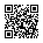 お知らせ音35のスマホ着信音ページのQRコード