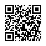 お知らせ音35のスマホ着信音ページのQRコード