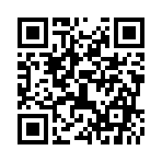 お知らせ音35のスマホ着信音ページのQRコード