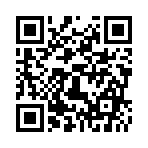 ライオンの咆哮のスマホ着信音ページのQRコード