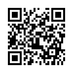 ハト時計（１時）のスマホ着信音ページのQRコード