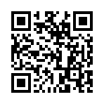 ハト時計（１時）のスマホ着信音ページのQRコード