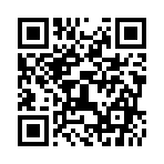 古時計（1時）のスマホ着信音ページのQRコード