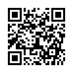 古時計（1時）のスマホ着信音ページのQRコード