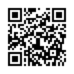 古時計（1時）のスマホ着信音ページのQRコード