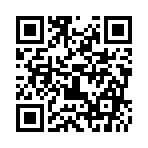 古時計（1時）のスマホ着信音ページのQRコード