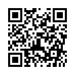 水滴が落ちる音のスマホ着信音ページのQRコード