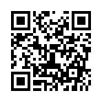 お知らせ音35のスマホ着信音ページのQRコード