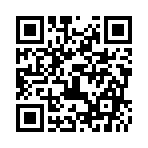 F1通過音のスマホ着信音ページのQRコード