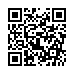 シンセサイザードラム音のスマホ着信音ページのQRコード