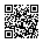 車のセキュリティアラームのスマホ着信音ページのQRコード