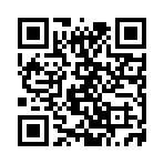 シンバル音のスマホ着信音ページのQRコード