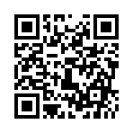 列車の通過音のスマホ着信音ページのQRコード