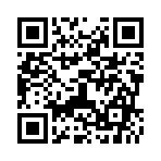 和風：琴の音のスマホ着信音ページのQRコード