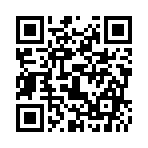 新着メッセージです。のスマホ着信音ページのQRコード