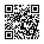 電子目覚まし音2のスマホ着信音ページのQRコード