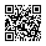 吹けたら嬉しい指笛のスマホ着信音ページのQRコード