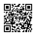 目覚まし時計のベルのスマホ着信音ページのQRコード